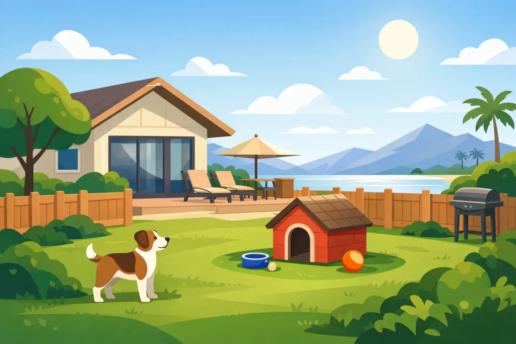 Dog Friendly Vacation Rentals With Fenced Yard