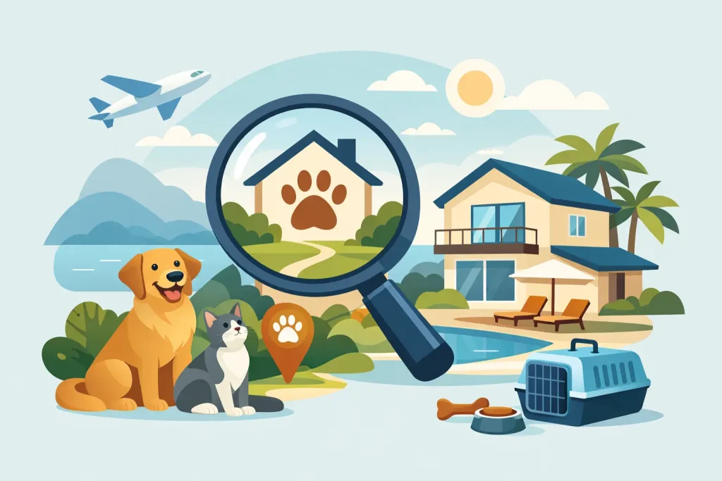How to Find Pet Friendly Vacation Rentals