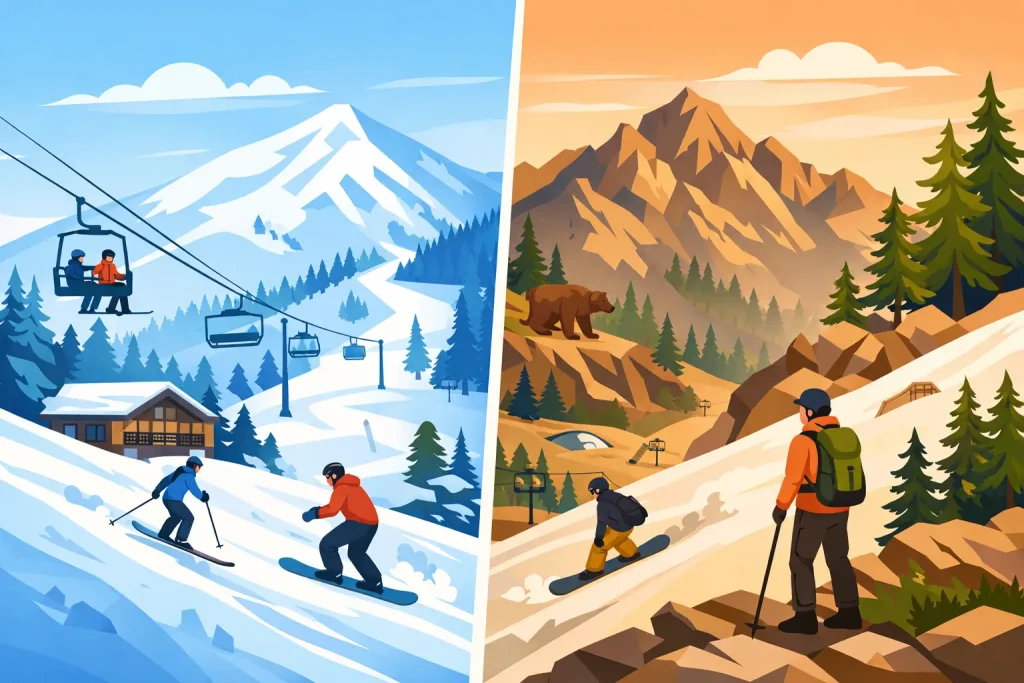 Snow Summit vs Bear Mountain: Which Fits You?