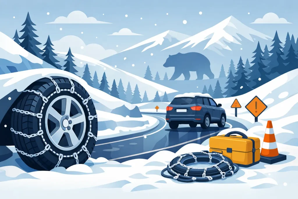 Are Chains Required Big Bear? Winter Road Rules