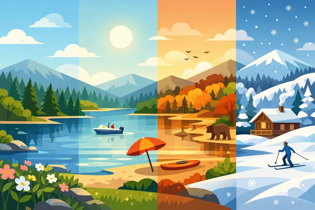 Big Bear Lake Weather Guide for Every Season