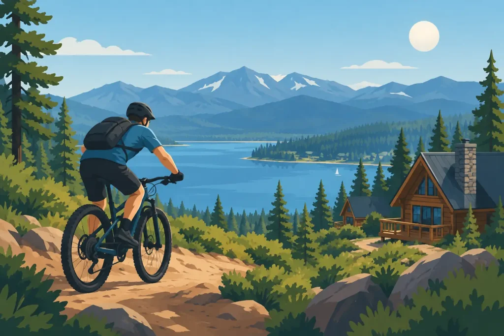 Mountain Biking Near Big Bear Cabins Made Easy
