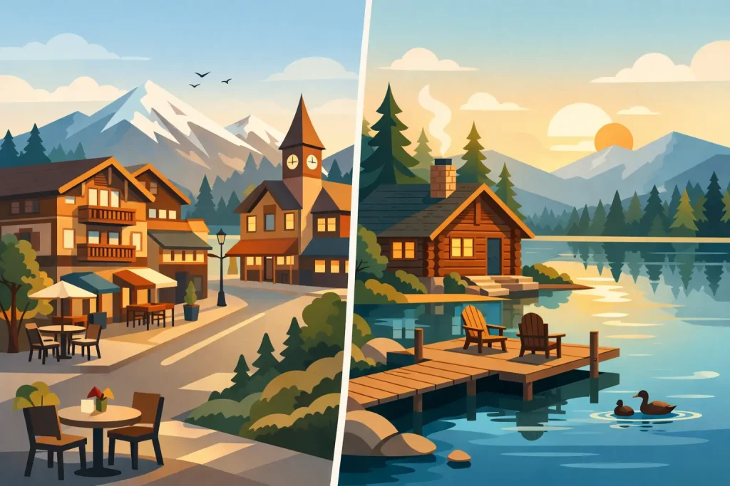 Village or Lakeside Big Bear: Which Stay Fits?