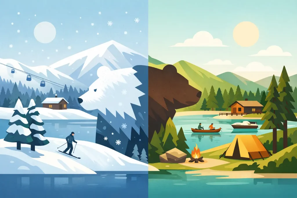Winter Versus Summer Big Bear: Which Trip Wins?